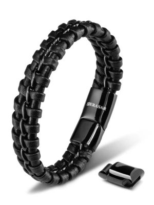 Foto van product SERASAR Armband 'Joy' zwart