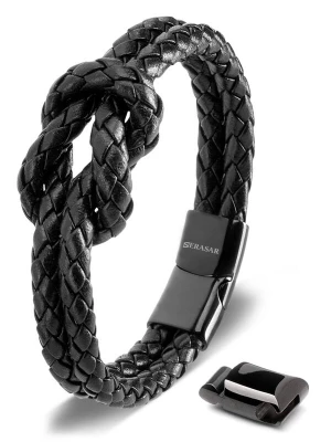 Foto van product SERASAR Armband 'Knot' zwart