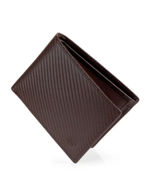 Foto van product SERASAR Portemonnee 'Carbon' bruin