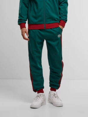 Foto van product Sergio Tacchini Broek 'Damarindo' donkergroen / bloedrood / wit