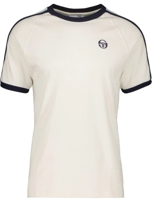 Foto van product Sergio Tacchini Functioneel shirt 'Hadow Ringer' navy / lichtblauw / wit