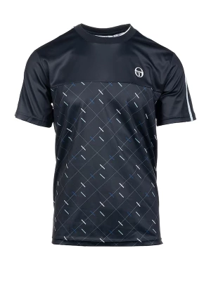 Foto van product Sergio Tacchini Functioneel shirt 'Scotland' blauw / zwart / wit