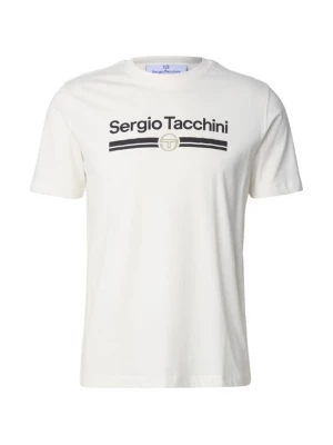 Foto van product Sergio Tacchini Shirt 'Marchio' zwart / wit
