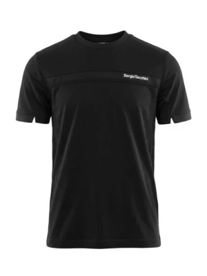 Foto van product Sergio Tacchini Shirt ' Riflesso' zwart / wit