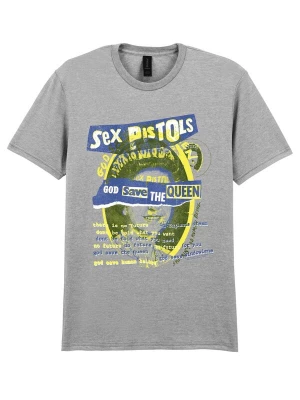 Foto van product Sex Pistols Shirt 'Sex Pistols God Save The Queen T-Shirt' grijs