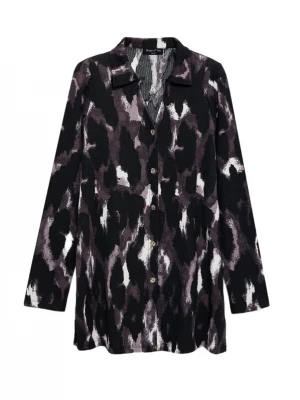 Foto van product Shape Of You Blouse donkergrijs / zwart / wit