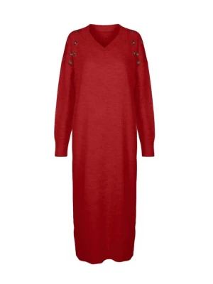 Foto van product Shape Of You Gebreide jurk rood