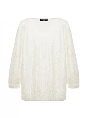 Foto van product Shape Of You Oversized trui wit
