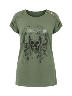 Foto van product Shape Of You Shirt donkergroen / zwart