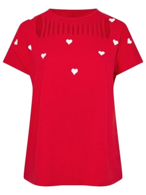 Foto van product Shape Of You Shirt rood / wit