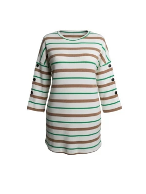 Foto van product Shape Of You Trui bruin / groen / wit