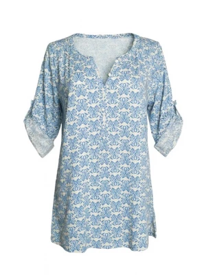 Foto van product Shape Of You Tuniek sand / lichtblauw