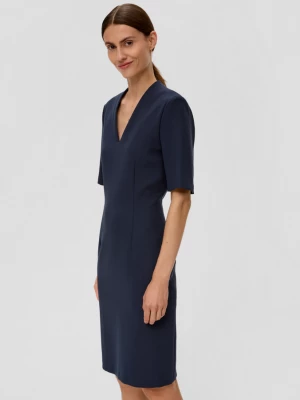 Foto van product Sheath jurk van viscosemix s.Oliver blauw