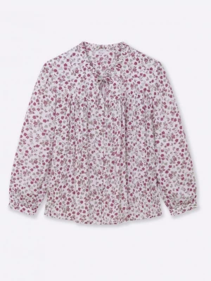 Foto van product SHEEGO Blouse ecru / grasgroen / donkerlila