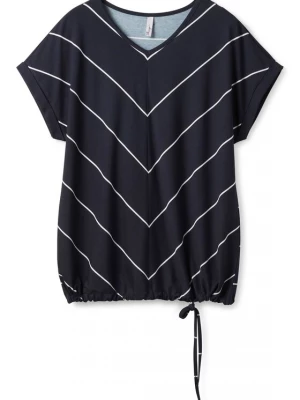 Foto van product SHEEGO Shirt donkerblauw / wit