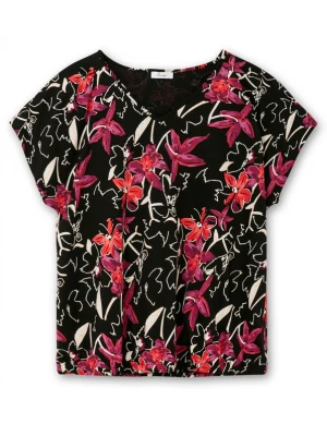 Foto van product SHEEGO Shirt fuchsia / rood / zwart / wit