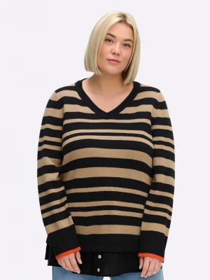 Foto van product SHEEGO Trui beige / zwart
