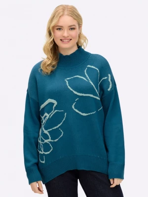 Foto van product SHEEGO Trui cyaan blauw / mintgroen