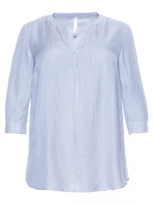 Foto van product SHEEGO Tuniek lichtblauw / wit
