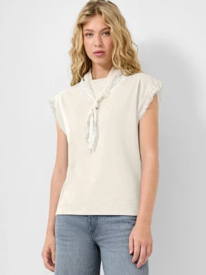 Foto van product Shirt met kant QS crème
