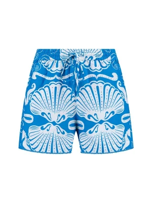 Foto van product Shiwi Broek 'Misha' azuur / wit