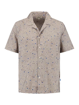 Foto van product Shiwi Overhemd 'Vic' beige / blauw / zwart / offwhite