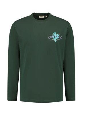 Foto van product Shiwi Shirt 'Jude Paradice' mintgroen / donkergroen