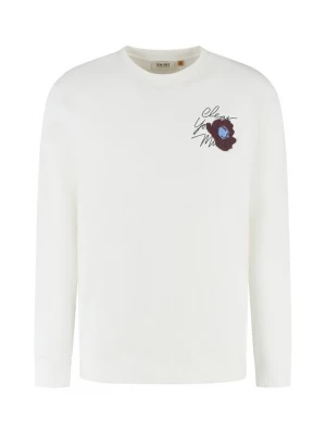 Foto van product Shiwi Sweatshirt 'Dan Unwind' blauw / lichtroze / wijnrood / wit