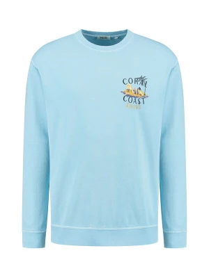 Foto van product Shiwi Sweatshirt 'Kyle Island' marine / lichtblauw / curry / zwart