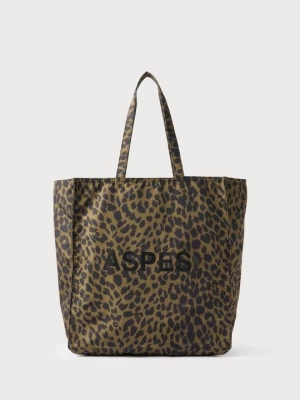 Foto van product Shopper Aspesi olijfgroen