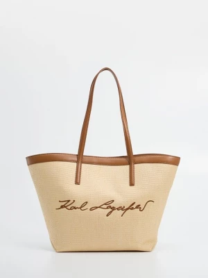 Foto van product Shopper KARL LAGERFELD beżowy