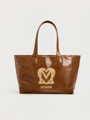 Foto van product Shopper LOVE MOSCHINO bruin