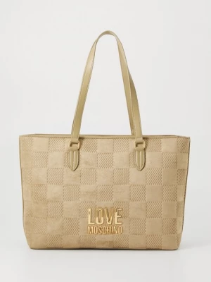 Foto van product Shopper LOVE MOSCHINO zandkleur