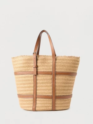 Foto van product Shopper Pieces bruin