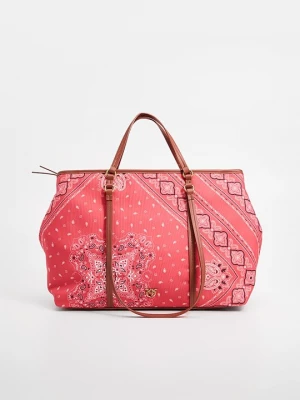 Foto van product Shopper Pinko koraalrood