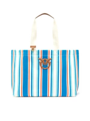 Foto van product Shopper Pinko lichtblauw