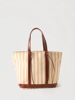 Foto van product Shopper Vanessa Bruno mosterdgeel