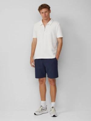 Foto van product Short van gestructureerde crêpe QS blauw