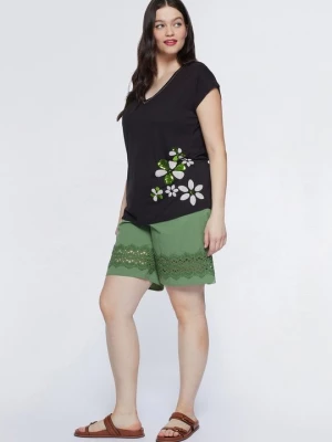 Foto van product Shorts Fiorella Rubino groen
