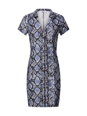 Foto van product SHYX Jurk 'Liv' smoky blue / grijs / zwart / offwhite
