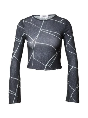 Foto van product SHYX Shirt 'Ela' zwart gemêleerd / wit