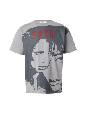 Foto van product SHYX Shirt grijs / grafiet / rood