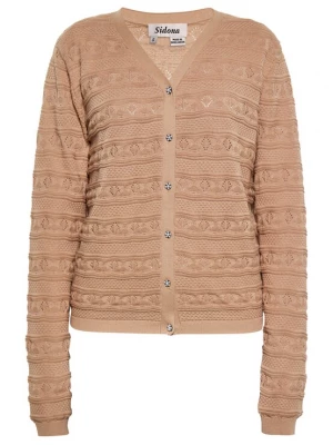 Foto van product Sidona Gebreid vest brokaat