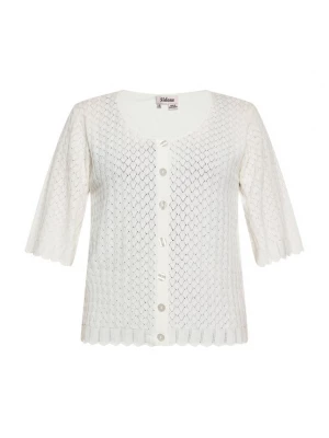 Foto van product Sidona Gebreid vest wolwit