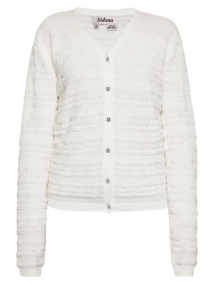 Foto van product Sidona Gebreid vest wolwit