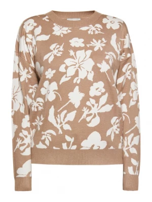 Foto van product Usha Trui taupe / wolwit