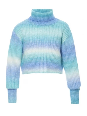 Foto van product Sidona Trui turquoise / hemelsblauw / wit