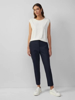 Foto van product Sigarettenbroek in slim fit met elastische tailleband s.Oliver blauw