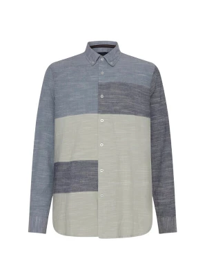 Foto van product Signal Overhemd 'Paolo' smoky blue / opaal / stone grey
