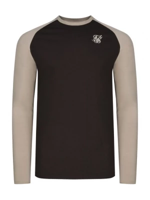 Foto van product SikSilk Shirt donkerbruin / stone grey